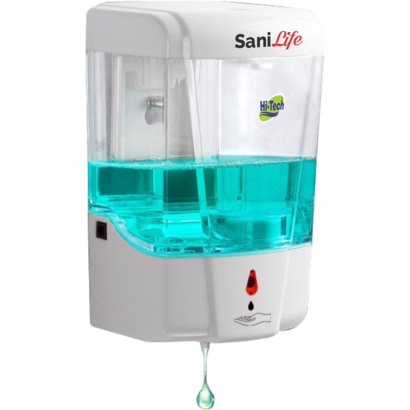 Hi-Tech SaniLife  Automatic Hands  Soap Liquid Dispenser 700ml 